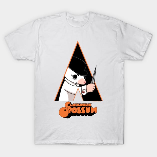 A Clockwork Opossum T-Shirt by Possum Mood